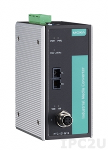 MOXA PTC-101-M12-S-SC-LV-CT-T